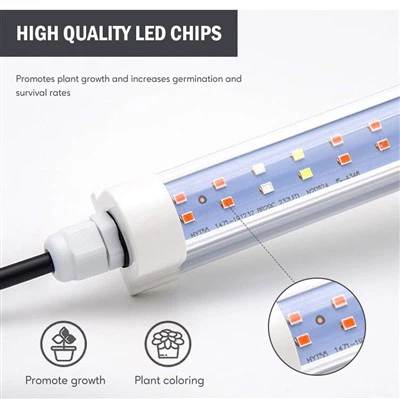 Tube LED intégré 150LED T8 élèvent la lumière