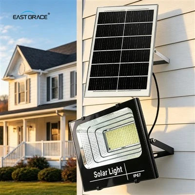 Projecteur solaire à LED EAST GRACE 500 W (EG-SFL01-500)